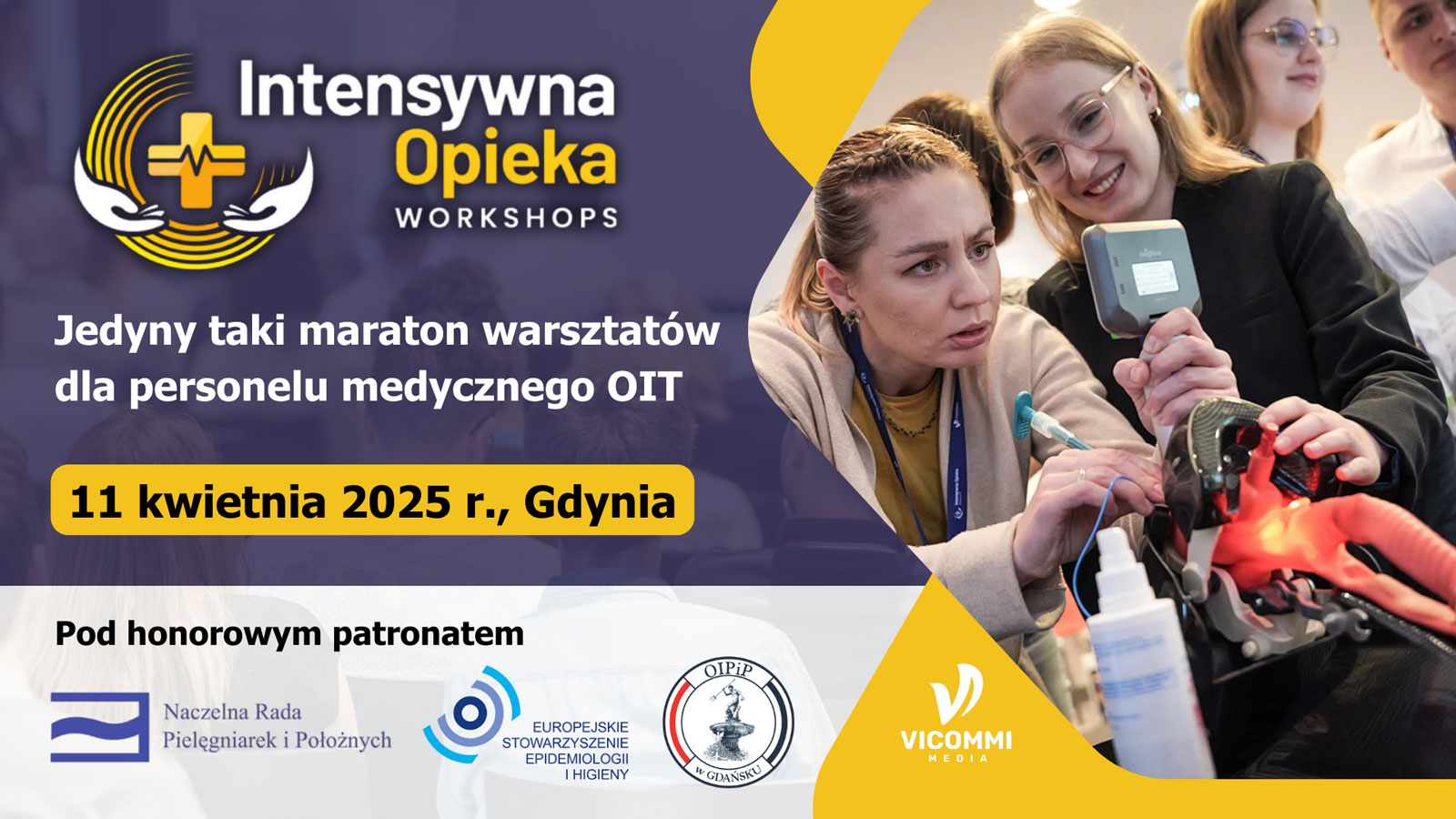 Intensywna Opieka Workshops Gdynia ulotka