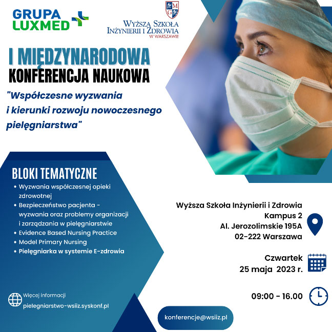 Konferencja Pielęgniarstwo WSIIZ LUX MED