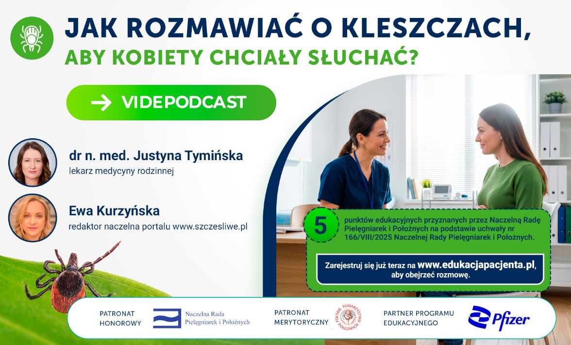 Banner poziom OI videpodcast Jak rozmawiać o kleszczach
